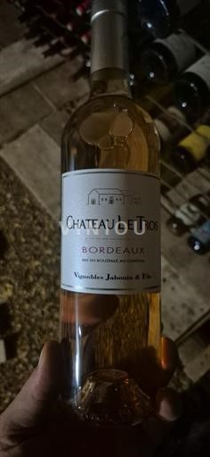 Bordeaux Château Le Tros Ei vuosikertaa