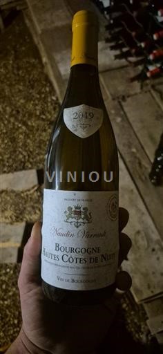 Vin Blanc sec Naudin Varrault 2019 France Bourgogne