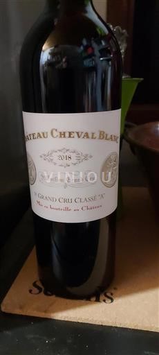Bordéus Saint-Émilion Grand Cru Château Cheval Blanc 2018