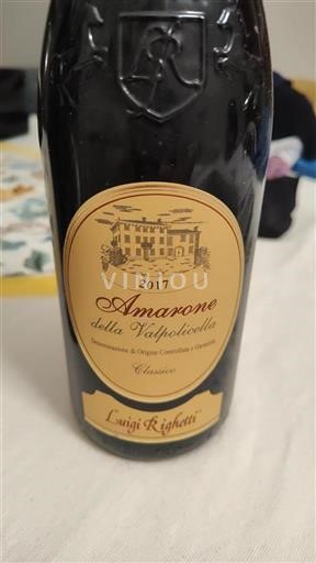 Veneto Amarone della Valpolicella Luigi Righetti Classico 2017