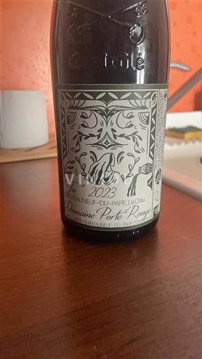 Údolí Rhôny Châteauneuf-du-Pape Domaine Porte Rouge Fu 2023