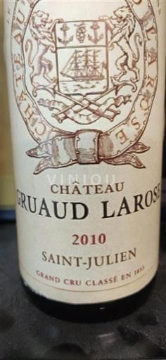 Bordeaux Saint-Julien Château Gruaud Larose 2010