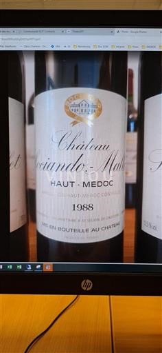 Bordeaux Haut-Médoc Château Sociando-Mallet 1988