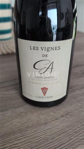 Rhônedalen Saint-Joseph Cave de Tain Les Vignes de 2015