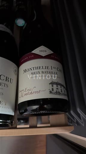 Burgundy Monthélie Premier Cru Domaine Eric Montchovet Meix Bataille 2020