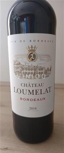 Bordeaux Château Loumelat 2016