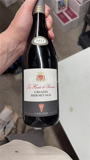 Vallée du Rhône Crozes-hermitage Cave de Tain Les Hauts de Favières 2021