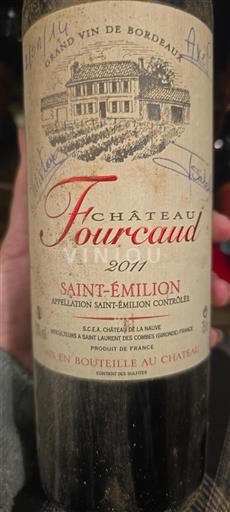 Bordeaux Saint-Émilion Château Fourcaud 2011