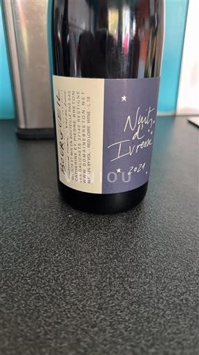 Valle della Loira Bourgueil Domaine Breton Nuits d'Ivresse 2021