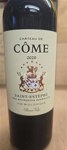 Bordeaux Saint-Estèphe Château Côme 2020