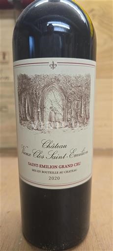 Bordeaux Saint-Émilion Grand Cru Grand Cru Château Vieux Clos Saint-Emilion 2020