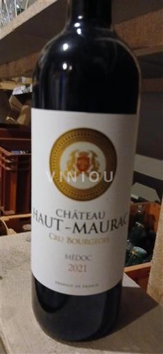 Bordeaux Médoc Cru Bourgeois Château Haut-Maurac 2021