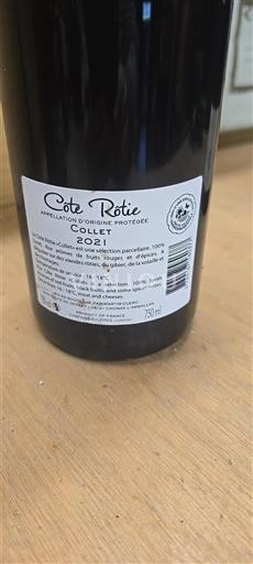 Valle del Rodano Côte-rôtie Martin-Clerc Collet 2021