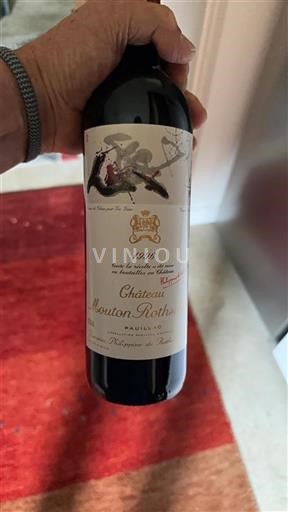Bordeaux Pauillac Premier Cru Mouton Rothschild 1996