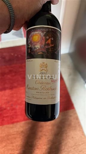 Bordeaux Pauillac Grand Cru Mouton Rothschild 1998