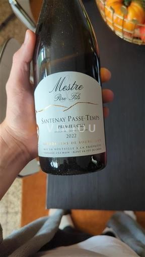 Bourgogne Santenay Premier Cru Mestre Père et Fils Santenay Passe-Temps 2022