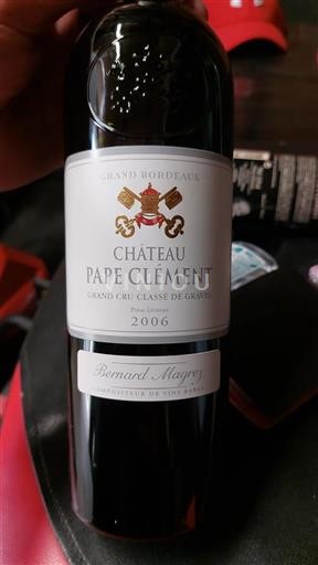Bordeaux Pessac-Léognan Grand Cru Château Pape Clément 2006