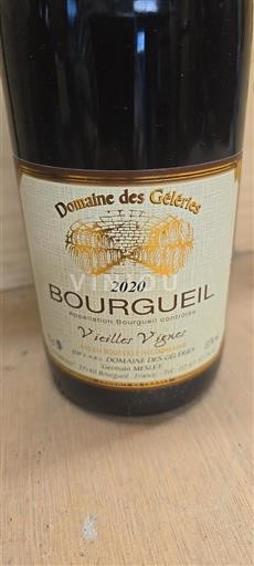 Valle della Loira Bourgueil Domaine Des Géléries Vieilles Vignes 2020