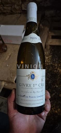 Bourgogne Premier Cru Domaine Pascal Lemonde 2019