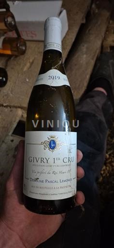 Burgund Givry Premier Cru Domaine Pascal Lemonde 2019