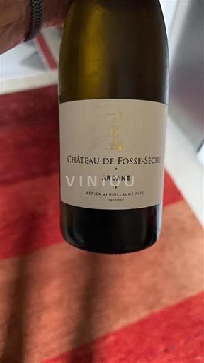 Valle della Loira Saumur Château Fosse-Sèche Arcane 2016