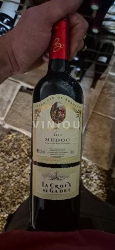Bordeaux Médoc La Croix de Gadet 2012