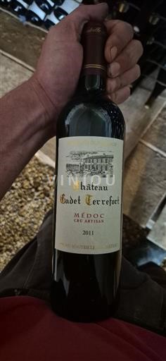 Burdeos Médoc Château Gadet Terrefort 2011