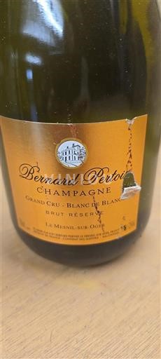 Champaña Champán Grand Cru Bernard Pertois Brut Réserve Sin añada