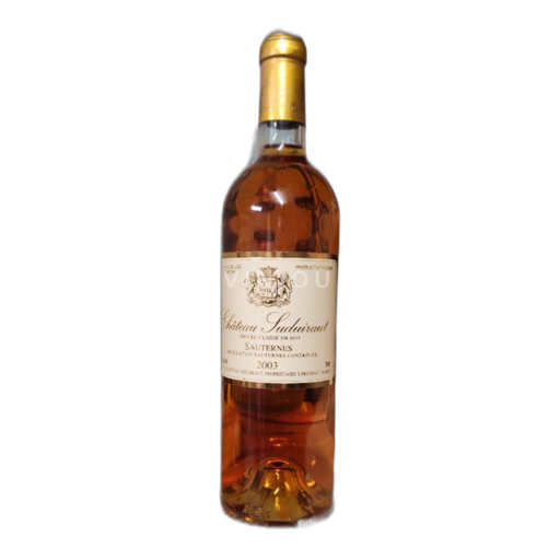 Bordeaux Sauternes Château Suduiraut 2003