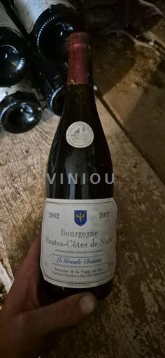 Bourgogne Hautes Côtes de Nuits Domaine La Vigne au Roy La Grande Chaume 2002