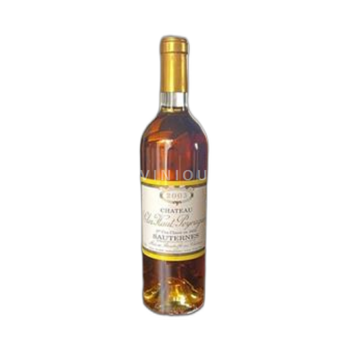 Bordeaux Sauternes Clos Haut-Peyraguey 2003