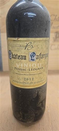 Bordeaux Pessac-Léognan Château Lafargue 2012