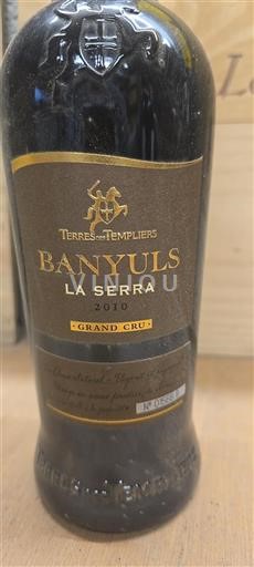 Roussillon Banyuls Grand Cru Terres des Templiers La Serra 2010