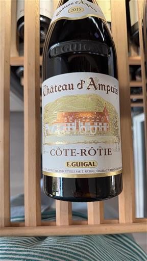 Vin Rouge sec Château d'Ampuis Château Ampuis 2015 France Vallée du Rhône Côte-rôtie
