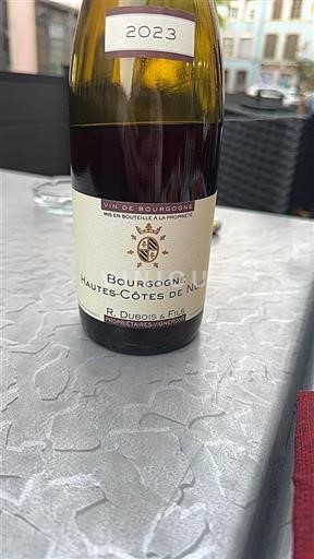 Bourgogne Hautes Côtes de nuits R. Dubois & Fils 2023