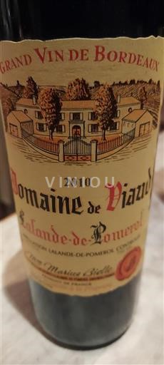Bordeaux Lalande-de-pomerol Domaine Viaud 2010