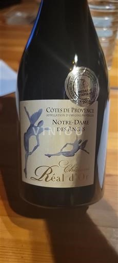 Provence Côtes de Provence Château Réal Or Notre-Dame des Anges 2019