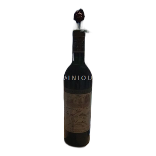 Bordeaux Saint-Émilion Grand Cru Clos des Grandes Murailles 1964