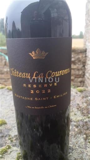 Bordeaux Montagne-saint-émilion Château La Couronne Réserve 2022