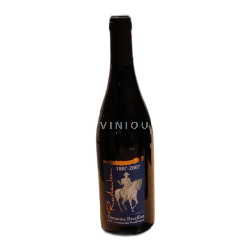 Valle della Loira Coteaux del Vendômois Domaine Brazilier Rochambeau Senza annata