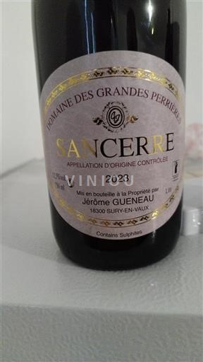 Loirevallei Sancerre Domaine Des Grandes Perrières 2023