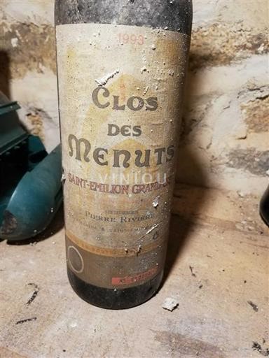 Bordeaux Saint-Émilion Grand Cru Grand Cru Clos des Menuts 1993