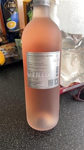 Valais No especificado Maison Gilliard Porte de Novembre Ice Rosé Sin añada
