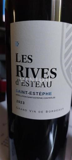 Bordeaux Saint-Estèphe Les Rives Esteau 2023