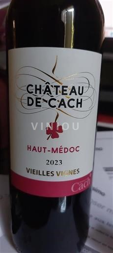 Bordeaux Haut-Médoc Château Cach Vieilles Vignes 2023