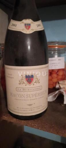 Bourgogne Mâcon och Mâcon-Villages La Buxynoise 2001