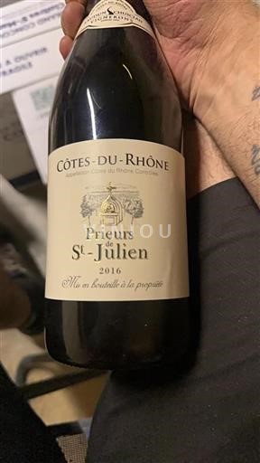Rhônevallei Côtes-du-rhône Prieurs de St-Julien 2016