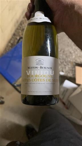 Borgogna Hautes Côtes de Nuits Nuiton-Beaunoy 2021