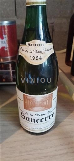 Valle del Loira Sancerre Cave de la Petite Fontaine 1984