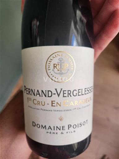 Bourgogne Pernand-vergelesses Premier Cru Domaine Poisot En Caradeux 2016